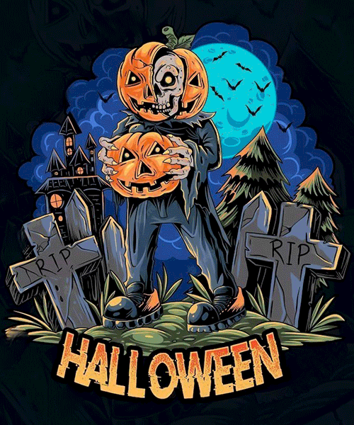 Halloween Shop GIF