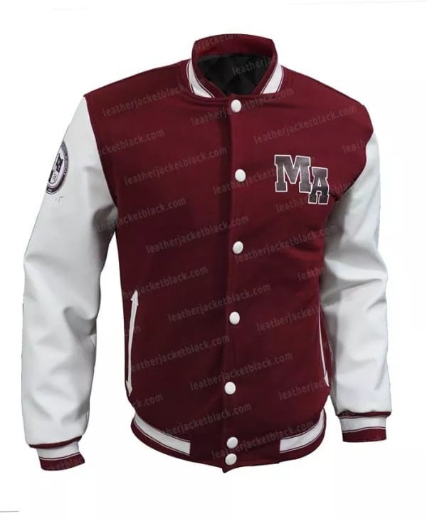 Locke-and-Key-Javi-Varsity-Maroon-Jacket-Front