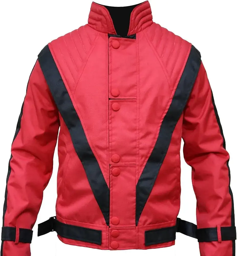 Michael Jackson Thriller cordura Red Jacket Michael Jackson Thriller cordura Red Jacket