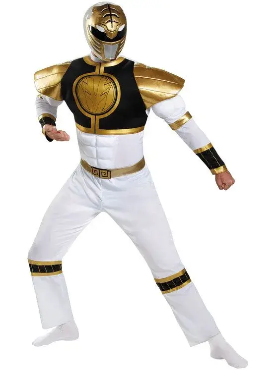 white DINO COSTUME
