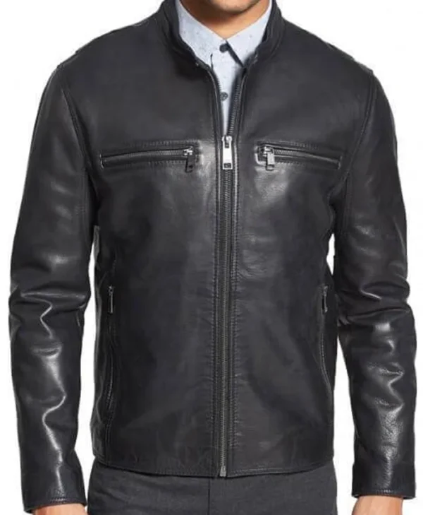Classic Obey Men Leather Jackets For Sale