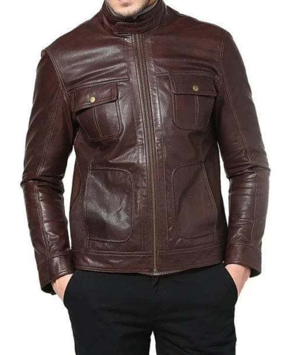 Men Classic Leather Jackets Super Niyo For Sale