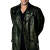 Christopher Eccleston Doctor Who Black Leather Jacket