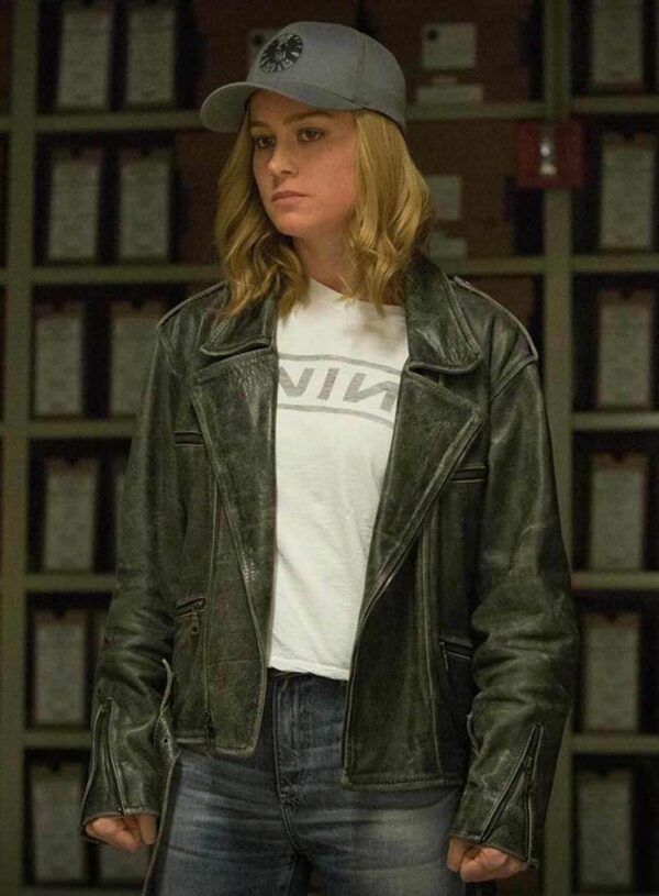 Captain Marvel Green Jacket