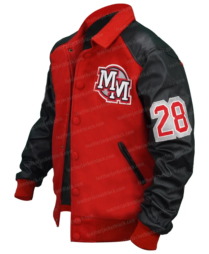 Michael Jackson Men's Varsity Jacket Slim-Fit T-Shirt 2XL 