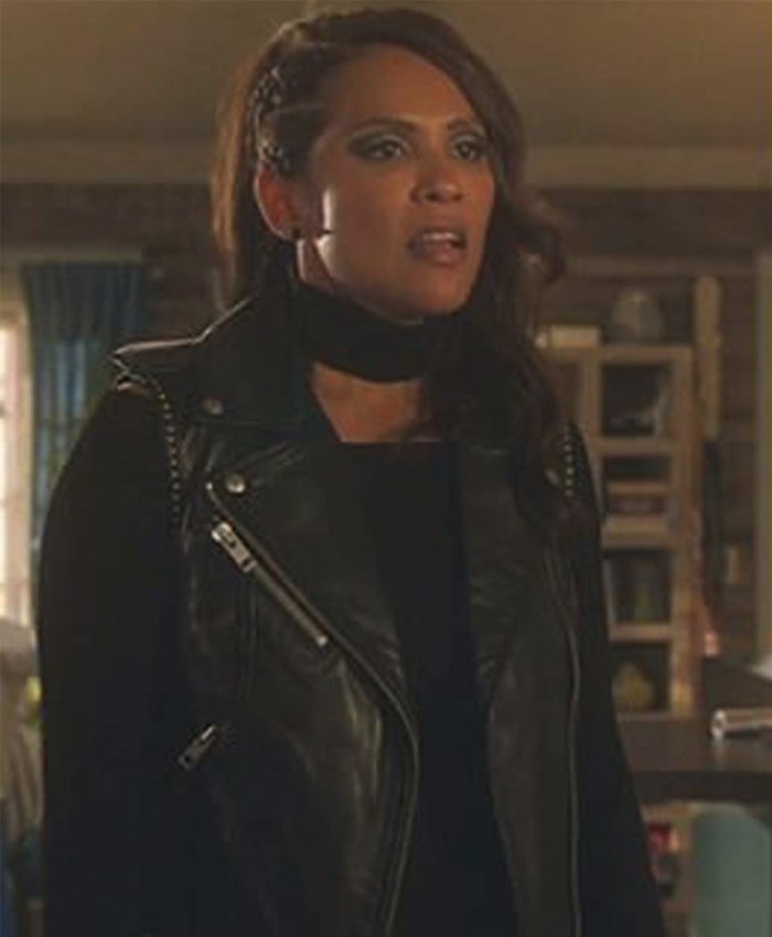 Mazikeen Lucifer Vest Real | Leather Leather Black Jacket