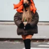 Ariana Grande Reversible Hooded Puffer Jacket
