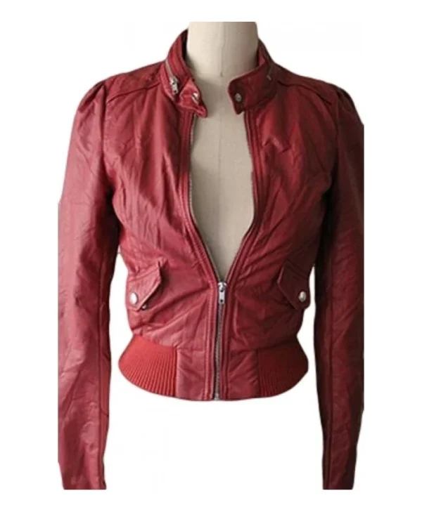 Holland Roden Teen Wolf Red Bomber Jacket