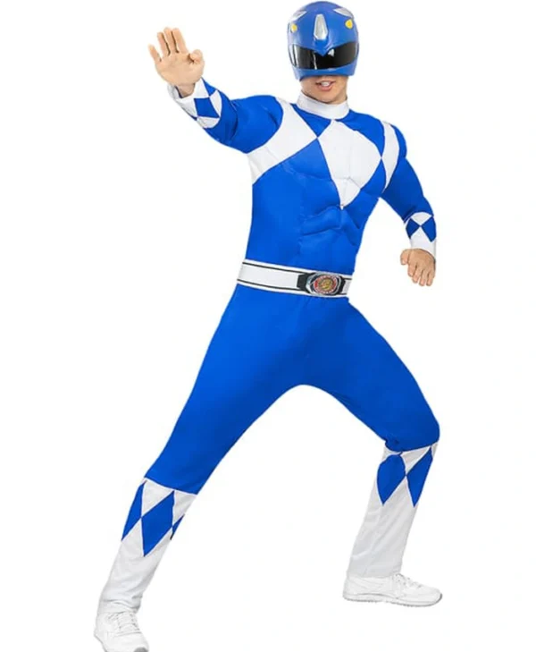 Mighty-Morphin-Power-Ranger-Polyester-Blue-Costume-front-2024