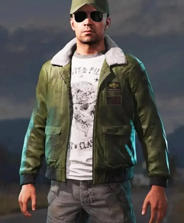 Aviator Far Cry 5 Leather Jacket