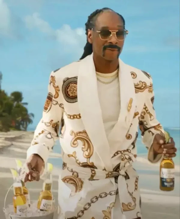 Corona Commercial Snoop Dogg White Jacket