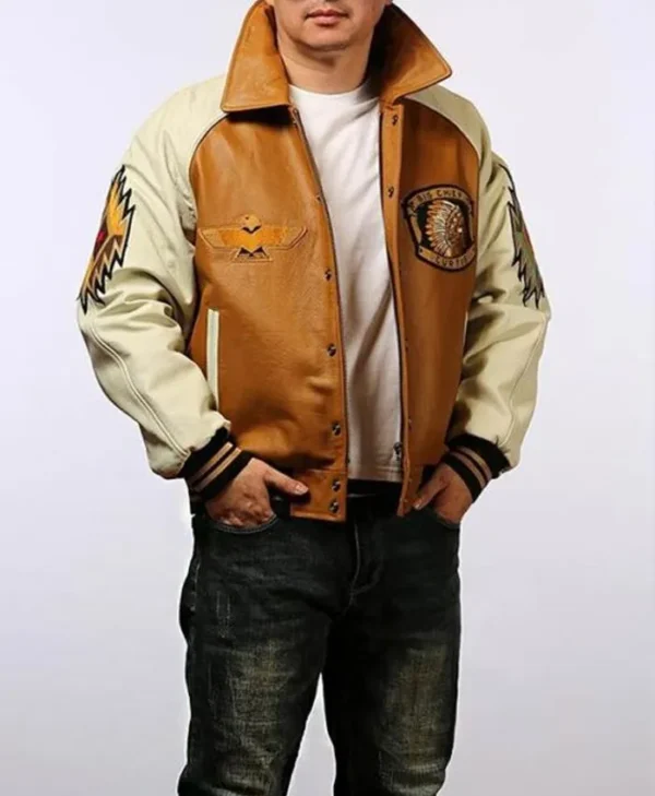 Buy Big Chief Curtis Letterman Varsity Jacket