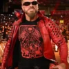 WWE Edge Red Leather Jacket For Sale