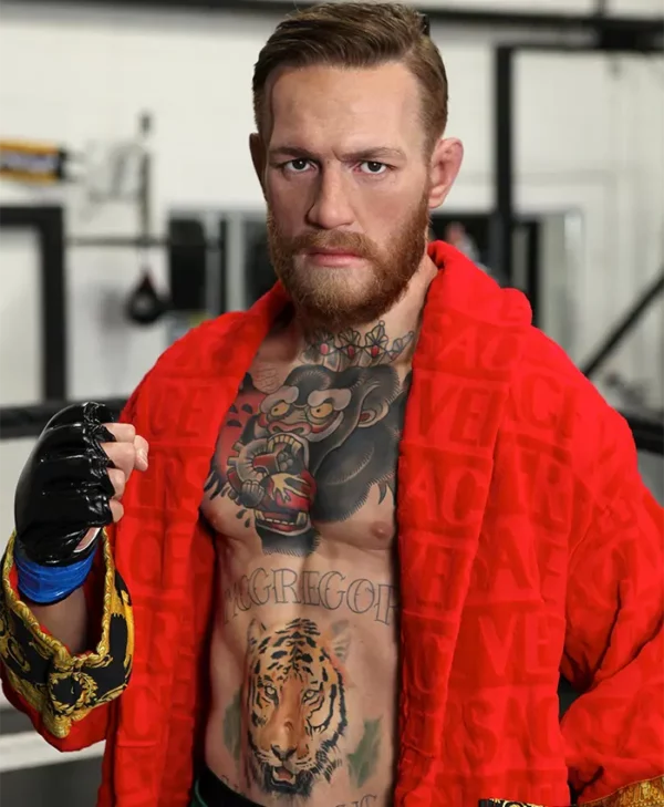 Conor McGregor Red And Black Robe