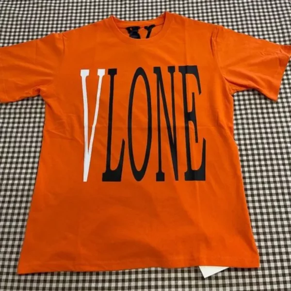 Vlone Orange Shirt