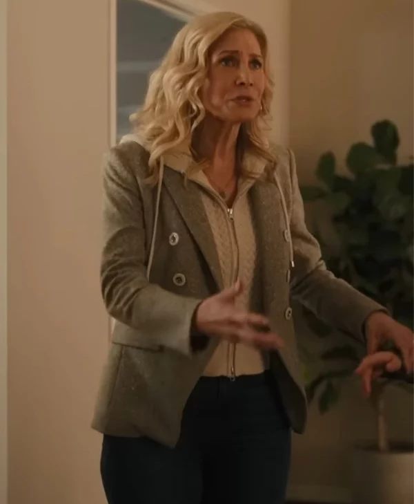 Elizabeth Mitchell TV-Series The Santa Clauses Carol Calvin Gray Jacket