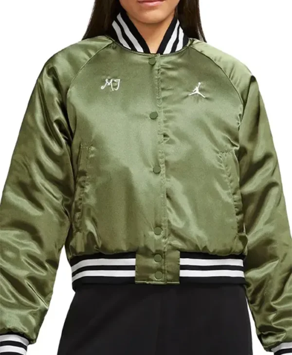 MJ Sky Light Varsity Jacket