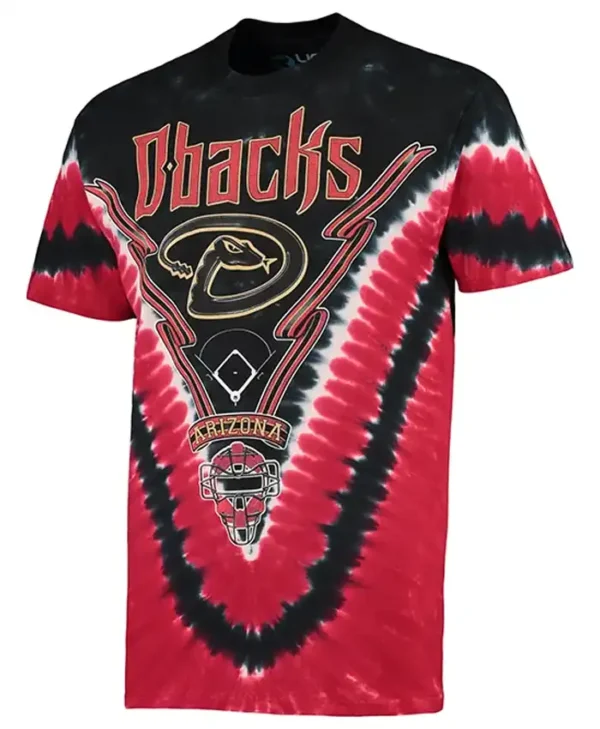 Arizona Diamondbacks Tie Dye Printed Shirt