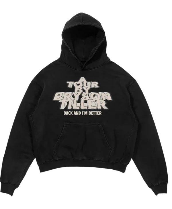 Bryson Tiller Concert Black Pullover Hoodie