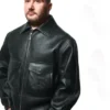 Dior X Stone Island Leather Jacket