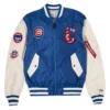 MLB Chicago Cubs Satin Vintage Bomber Jacket