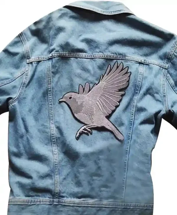 Robin Bird Blue Denim Jacket