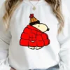Snoopy Puffer Coat Design Sweatshirt