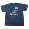 Vintage Seattle Mariners American Flag T-Shirts