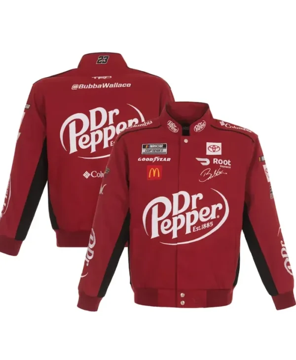Dr. Pepper Racing Red Bomber Jacket