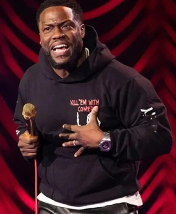 Reality Check Kevin Hart Black Pullover Hoodie