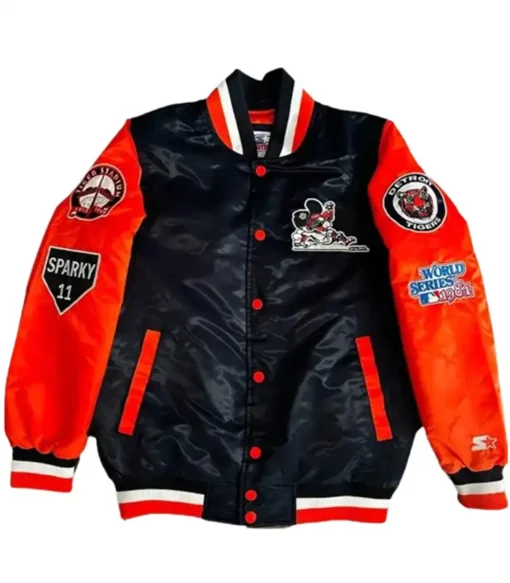 1984 Tigers World Starter Varsity Jacket