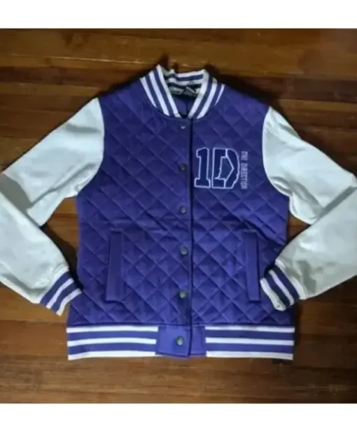 1D One Direction Varsity Jacket Blue