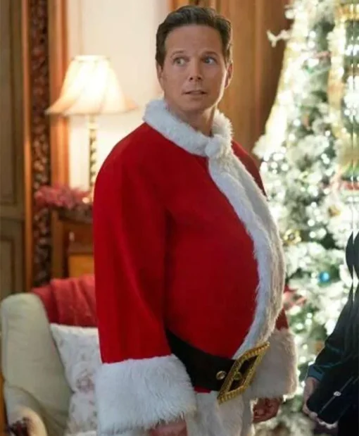 A Merry Scottish Christmas 2023 Scott Wolf Santa Claus Red Coat