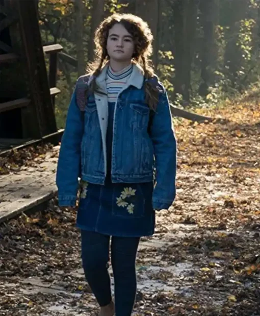 A Quiet Place Millicent Simmonds Blue Denim Jacket