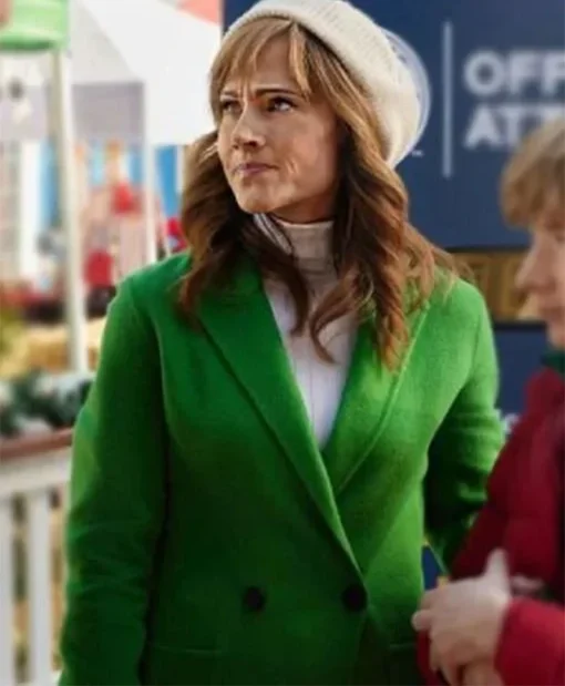 A World Record Christmas 2023 Nikki Deloach Coat