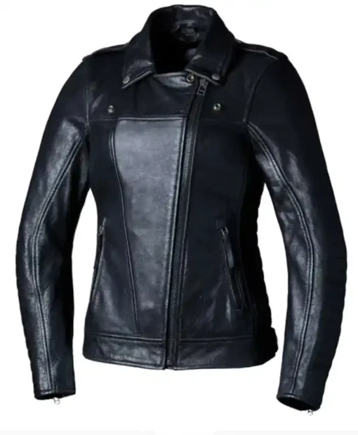 Alfred Ripley 2 Ce Black Asymmetrical Zip Jacket