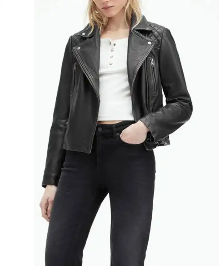 All saints cargo biker fashion jacket