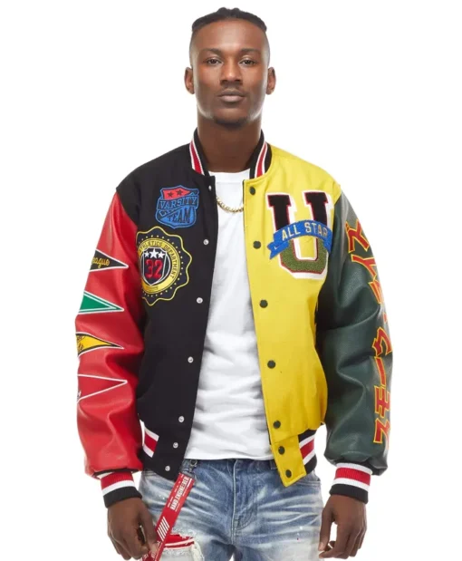 All Star Hipster Smoke Rise Varsity Jacket