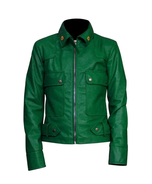 Allison Mack Smallville Chloe’s Green Jacket