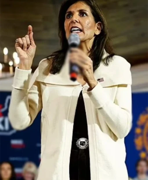 American Politician Nikki Haley Off-White Blazer