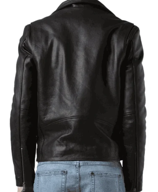 American Rapper Singer G-Eazy Black Biker Real and Faux Leather Jacket For Men and Women