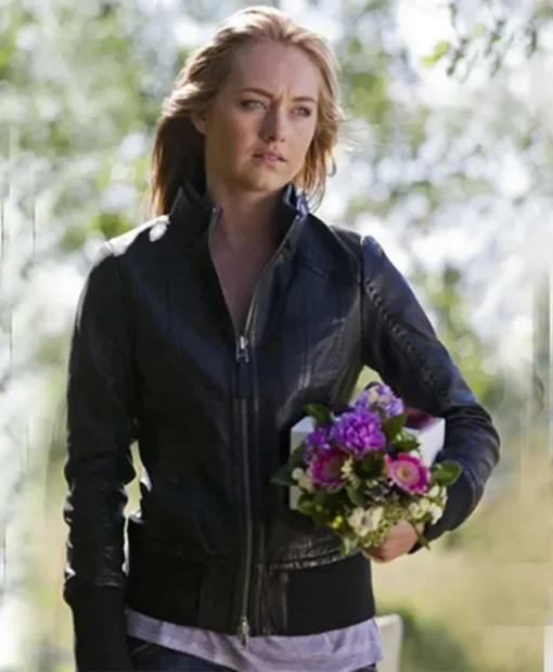 Amy Fleming TV Series Heartland Leather Jacket