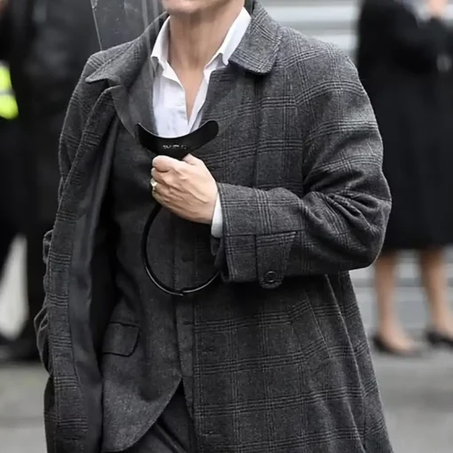 Andrew Scott Ripley Grey Long Coat