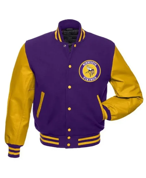 Angelina Minnesota Vikings Varsity Jacket