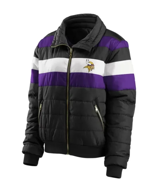 Appolonia Minnesota Vikings Full-Zip Puffer Jacket