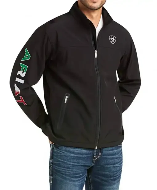 Ariat Mexico Black Zip-Up Jacket