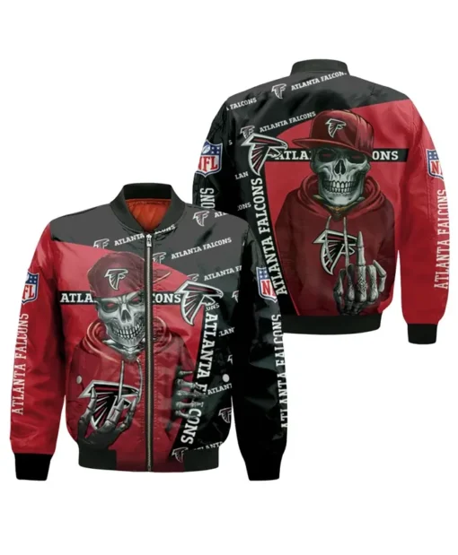 Aylmer Atlanta Falcons 3D Bomber Jacket