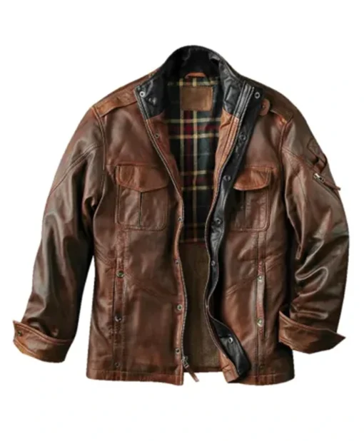 Bend In The Road Leather Jacket