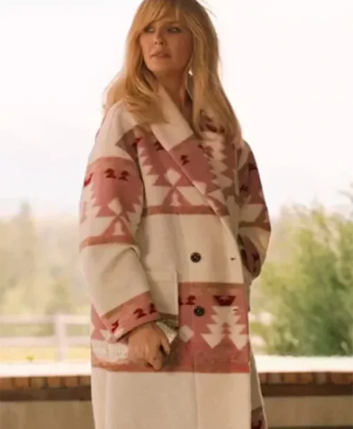 Beth Dutton Yellowstone S05 Pink Coat