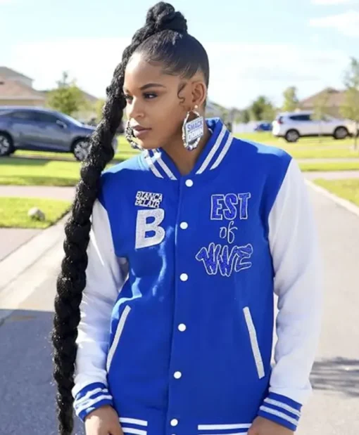 Bianca Belair WWE Varsity Jacket